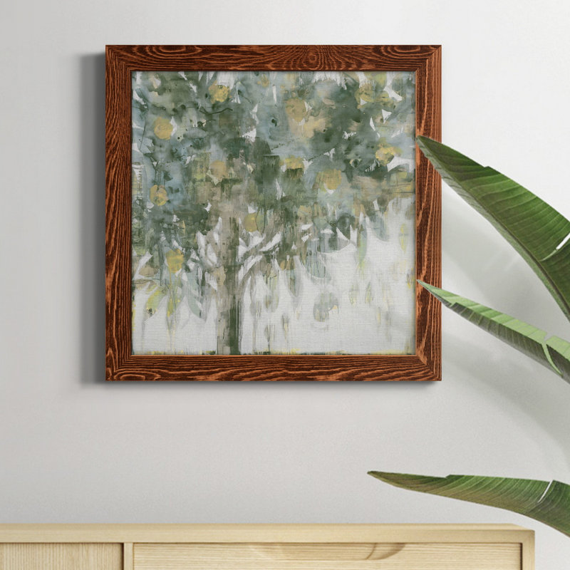 Reproduction de cadre photo sur toile LEMON TREE, TRÈS JOLIE VI, Cadre en érable, H 17 po x l 17 po x P 1,5 po
