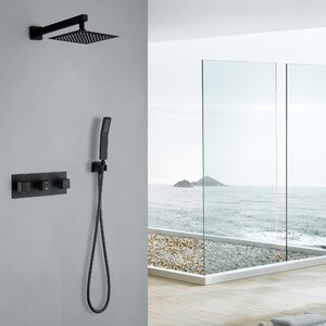 MODLAND Complete Shower System with Rough in-Valve & Reviews | Wayfair