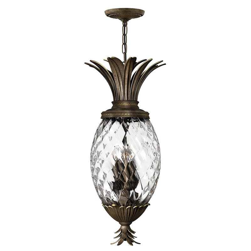 Barnesville 4 - Light Pendant, Pearl Bronze