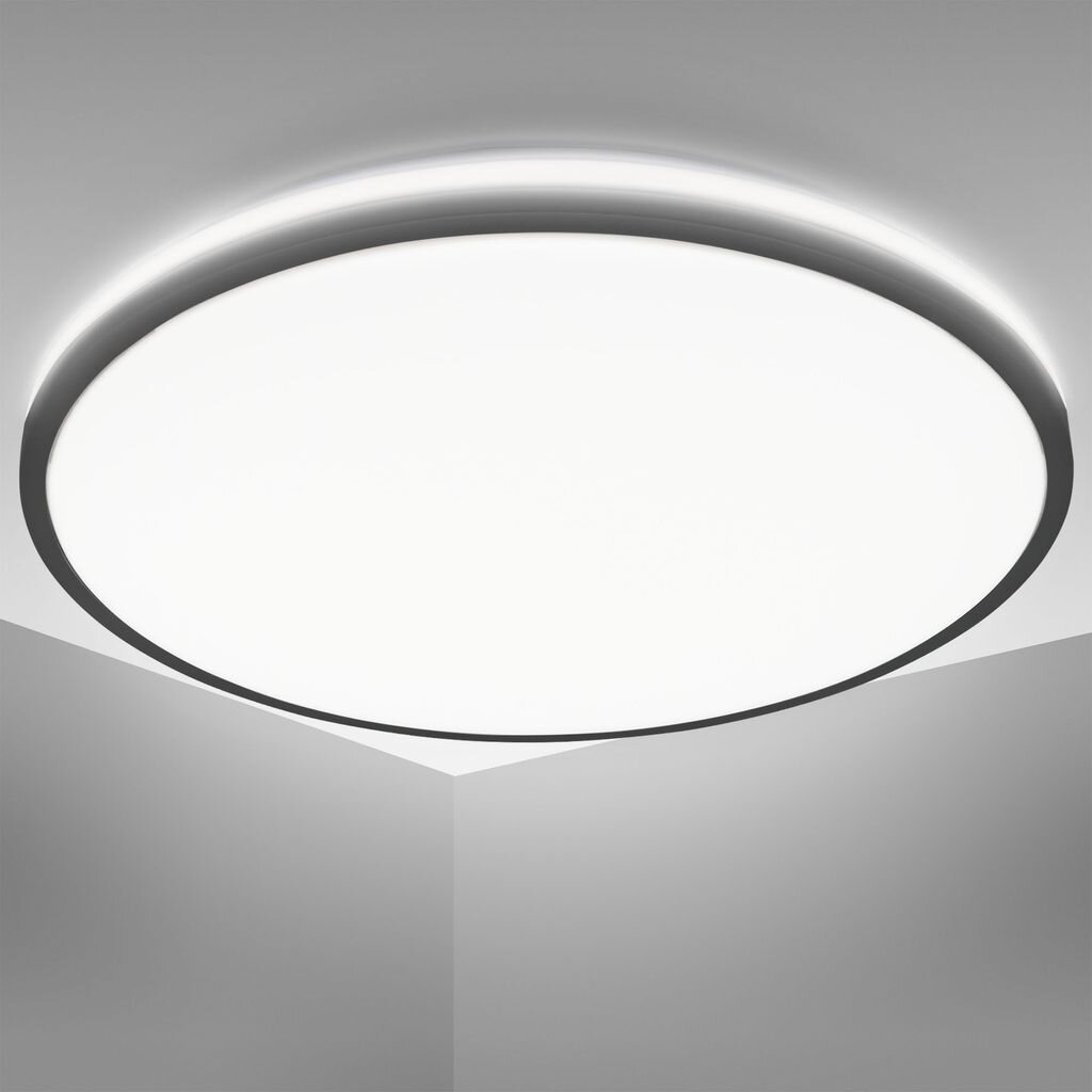 LED Deckenleuchte mit indirekter Beleuchtung - neutralweißes Licht - 38 cm - Salamonia