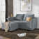 L Shaped Modular Reversible Sofa with Chaise Small Sectional