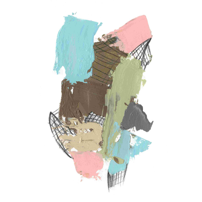 Paint Web I, H 18 po x l 12 po