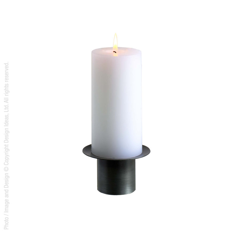 Porte-bougie Rennik, H 2,17 po x l 3,94 po x P 3,94 po