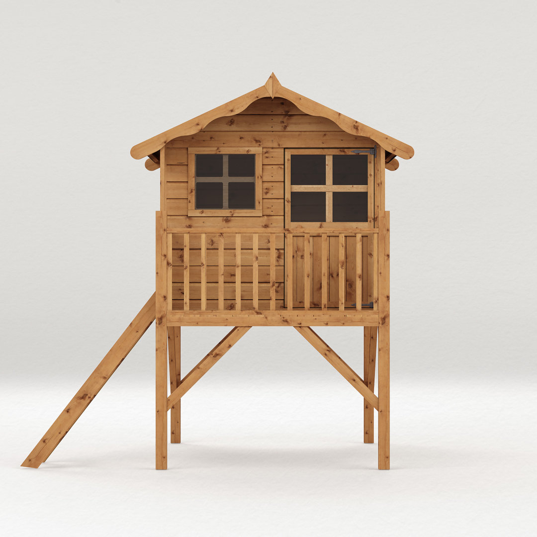 Mercia Poppy Playhouse with Tower