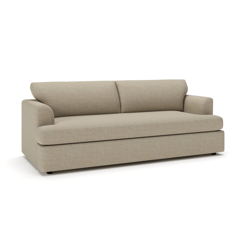 Brooks 93" Sofa, Turbo Wheat