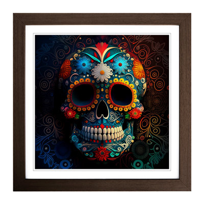 Sugar Skull - Framed Print