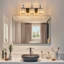 Appliques murales modernes Modernes Applique murale en cristal pour salle de bain-121045501-121045500