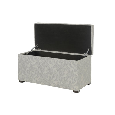 Dawoud Upholstered Flip Top Storage Bench