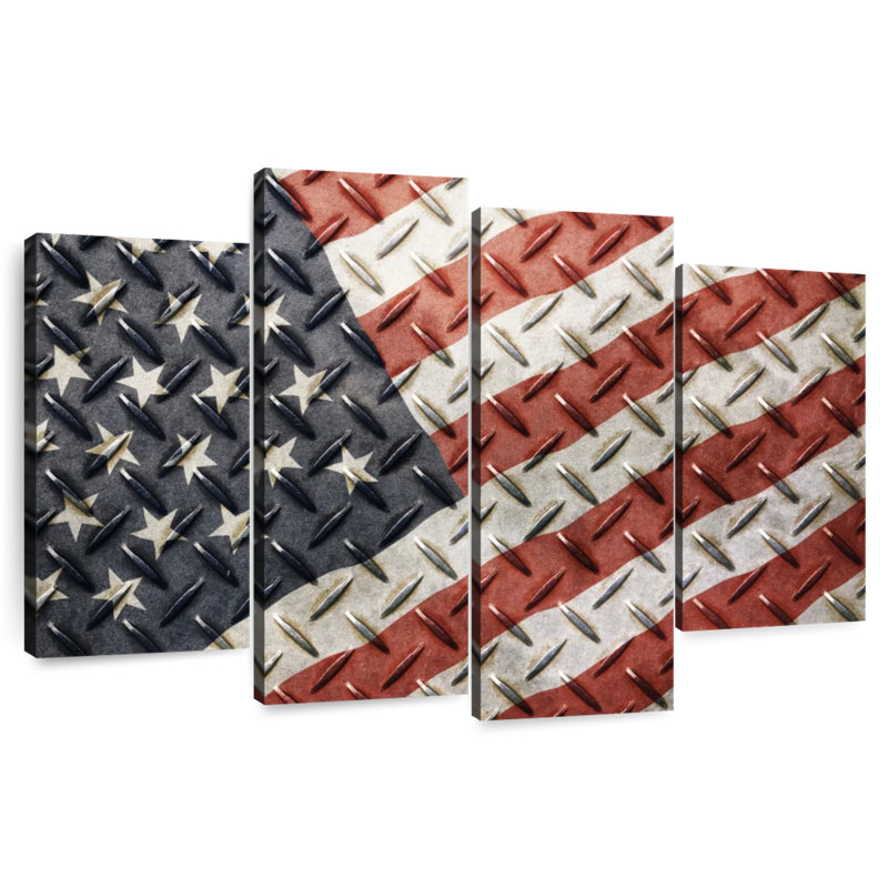 Borges Steel Mat American Flag