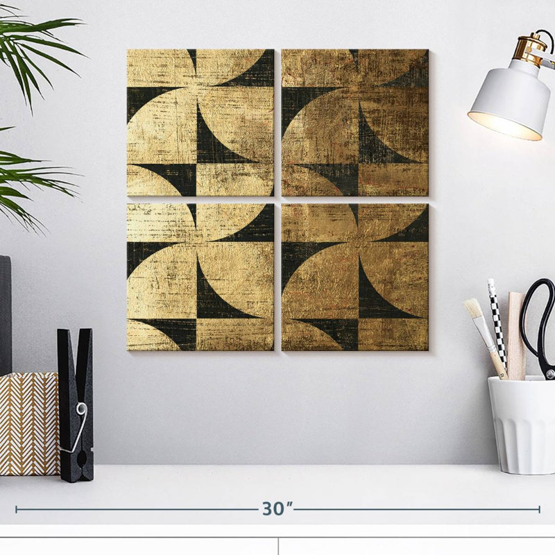 Avery Art déco IV, H 18 po x l 18 po