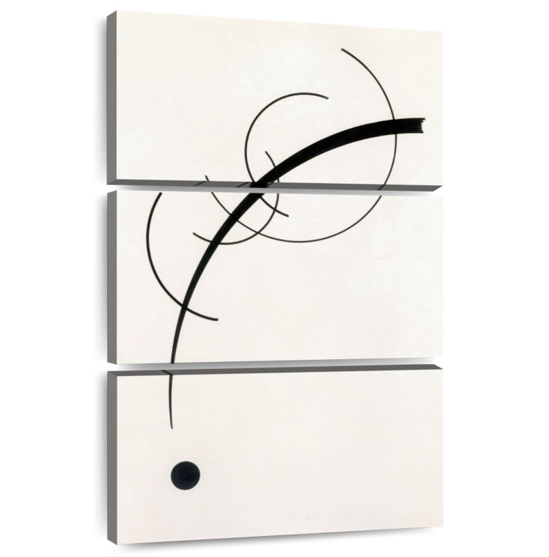 Free Curve To The Point, 65" H x 42" W