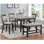 Tabouret de bar 2 pièces noir-1631716018