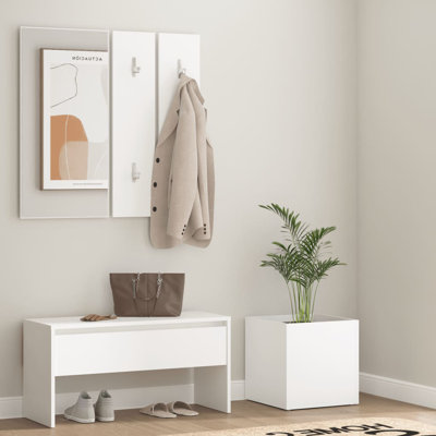 Jilek vidaXL Hallway Furniture Set Engineered Wood