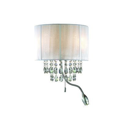 Miah LED Plug-in Flush Mounted Sconce