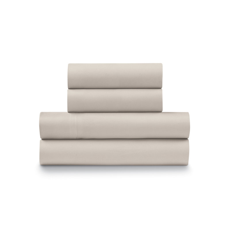Ensemble d'édredon en microfibre 7 pièces Home, Taupe, Édredon de grande taille et 6 pièces supplément