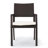 2Pcs Island Patio Event Dining Chairs - Seating With Comfortable Water-Repellent Cushion, Brown Chair Pair  2  Water- Cushioned For Outdoor Patio,