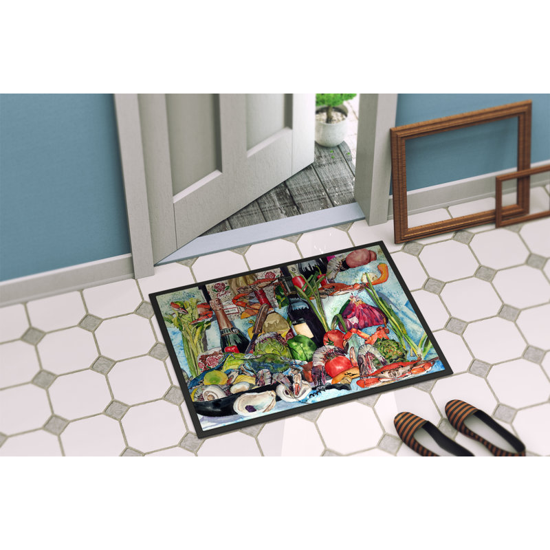 Tapis anti-dérapant Kajus, Rectangle 1 pi 6 po x 2 pi 3 po