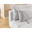 Belluno Sofa Bed in Plush Fabric with Deep Bubble-Effect Quilting and Storage Compartment-135917311