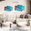 Avery Abstract Red And Blue Ripple-108811063
