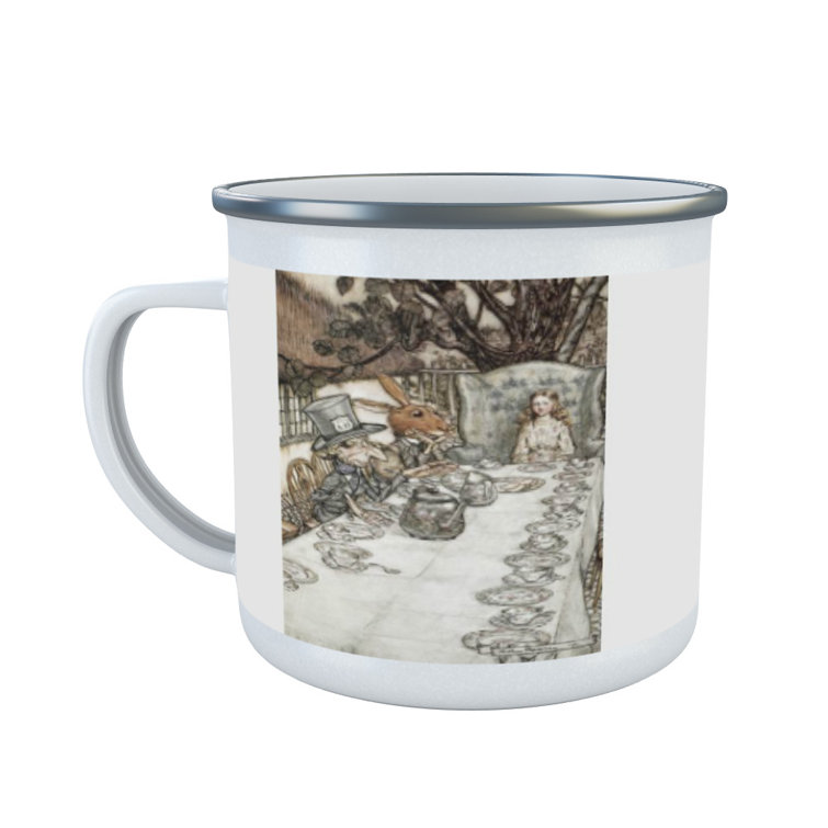 Allenhurst Alice's Adventures in Wonderland Enamel Mug