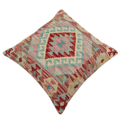 Housse et insert de coussin carré 100% laine
