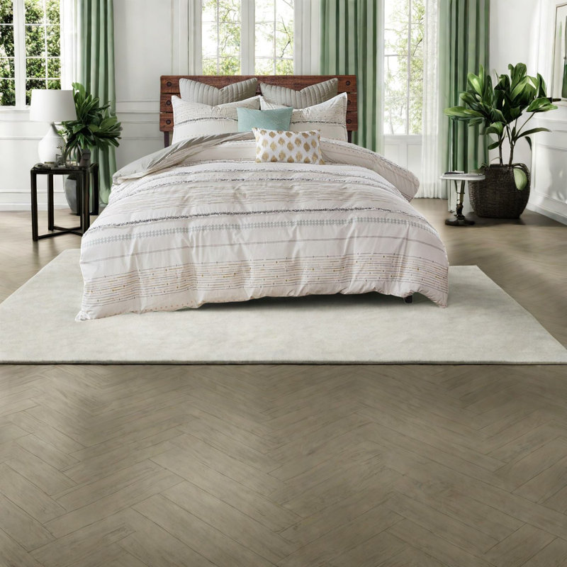 Ensembles de literie en coton de qualité supérieure, motif bohème chic blanc cassé, parfait pour la maison