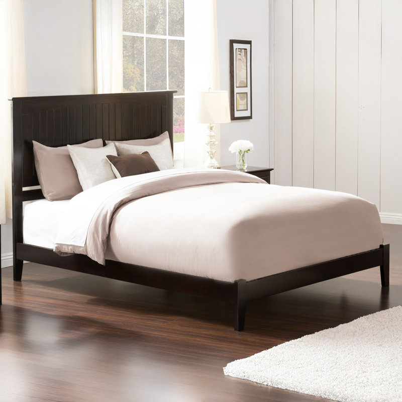 Kindig Low Profile Foundation Bed, Queen, Espresso