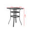 Ensemble bistro Adomale Square pour 4 personnes avec coussins-220511664