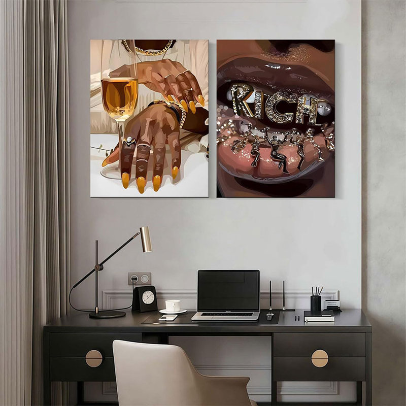 2 Piece Wrapped Canvas Print