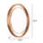 Yowell Metal Wall Mirror
