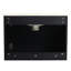 Meuble-lavabo 24 po avec lavabo en céramique. Porte à fermeture en douceur, noir. Armoire élégante