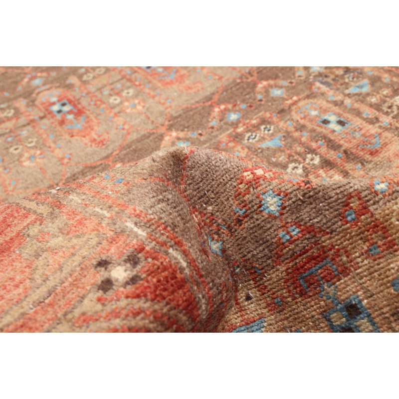 Tapis brun Antalya Vintage 3 pi 4 po x 9 pi 8 po