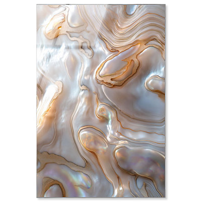 Fluid Preciousness I Acrylic Geode Wall Decor by Art Remedy, Ready to Hang