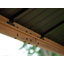 Gazebo Penguin Yosemite 3 m x 3 m, toit double en acier galvanisé, poteaux en aluminium, fini bois-108608084-109008183