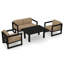 Avion 4 Piece Sofa Seating Group with Sunbrella Cushions-1102537347-1190556063-1195366021