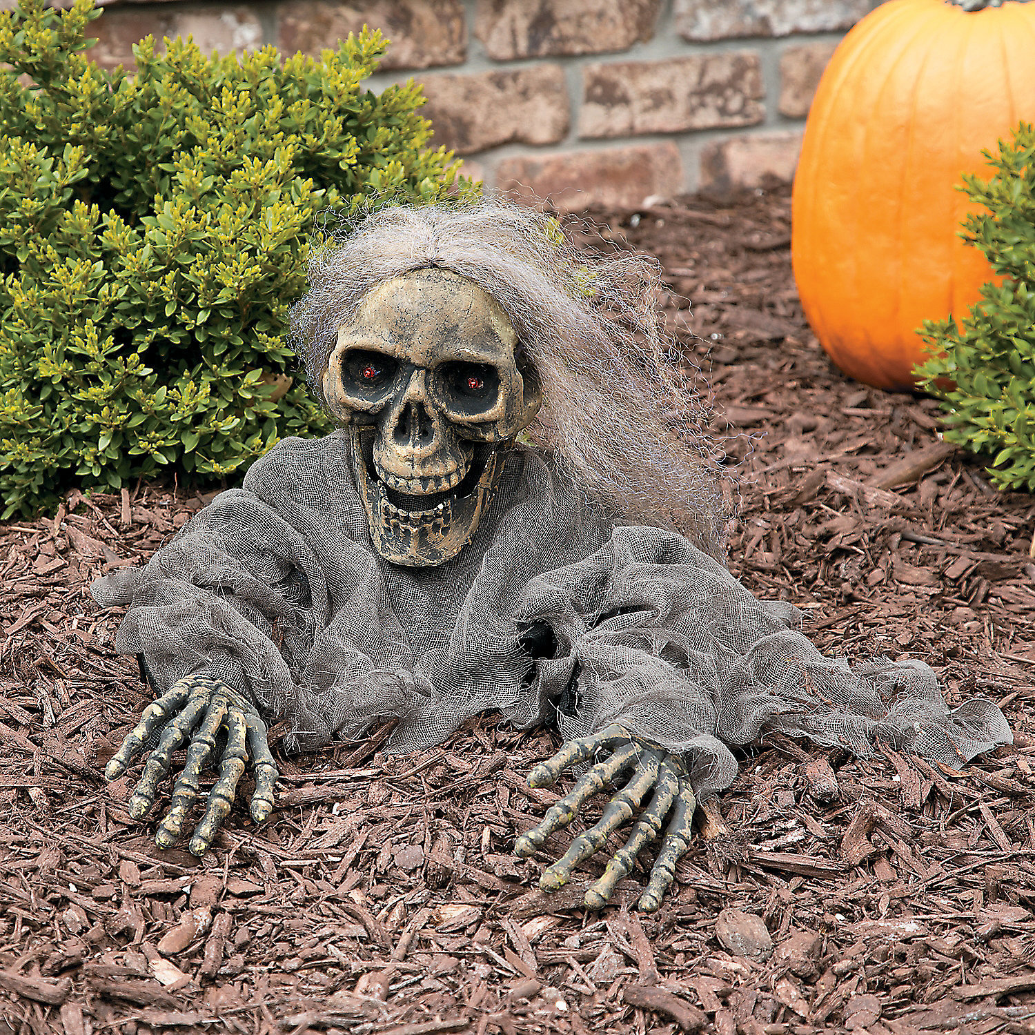 The Holiday Aisle® Try Me Skeleton Grave Breaker Garden Stake & Reviews | Wayfair