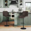 Adjustable Height Counter Stool with Metal Frame-519704134