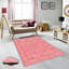 Tapis tissé antibactérien (impression numérique 3D) 4,0 x 5,9 pieds, 100% polyester, hauteur du velours: 0,3 pouce | Dessous en PVC feutre antidérapant, lavable à la machine, parfait pour le salon et la chambre à coucher-2039288385