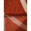 Rouge | Tapis d'intérieur beige géométrique en laine noué à la main-914850074