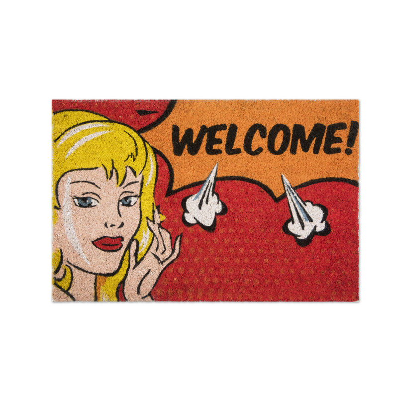 Pop Non-Slip Outdoor Doormat