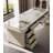 Sintered Stone Top Desk with Handcrafted Leather Wrap-1640310002