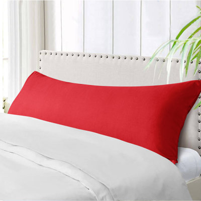 Housse de coussin pour le corps, 1800 Housse de coussin pour le corps en microfibre brossée avec fermeture à enveloppe - 20 x 54 pouces - NTBAY