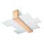 Karragullen Frosted Glass Flush Mount-2143912067