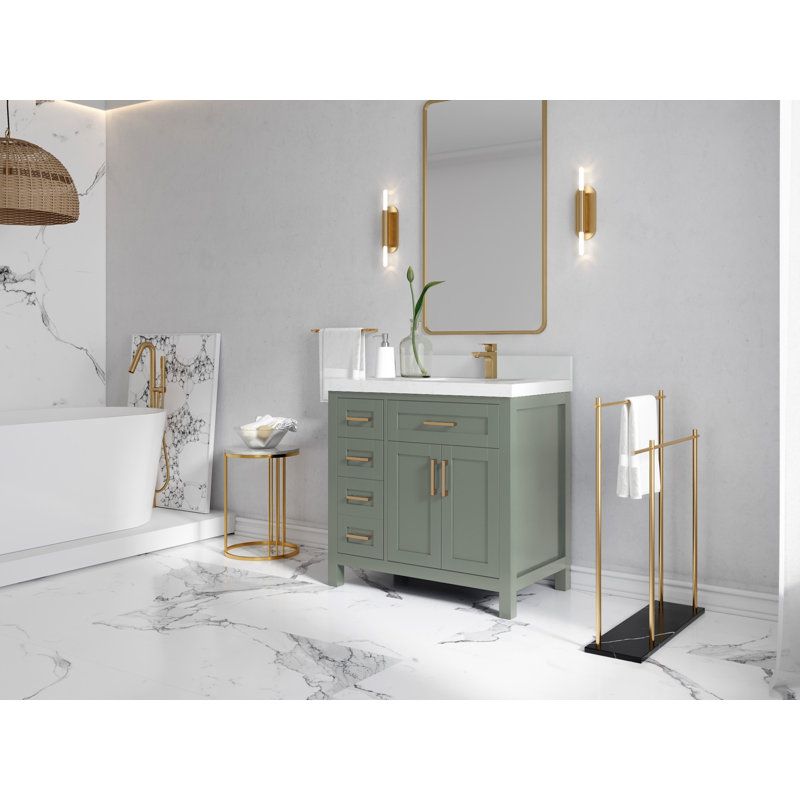 36 po Cambridge X P 22 po De salle de bain, Calacatta Laza