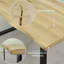 Yosemite Oak Solid Wood Dining Table-221015248