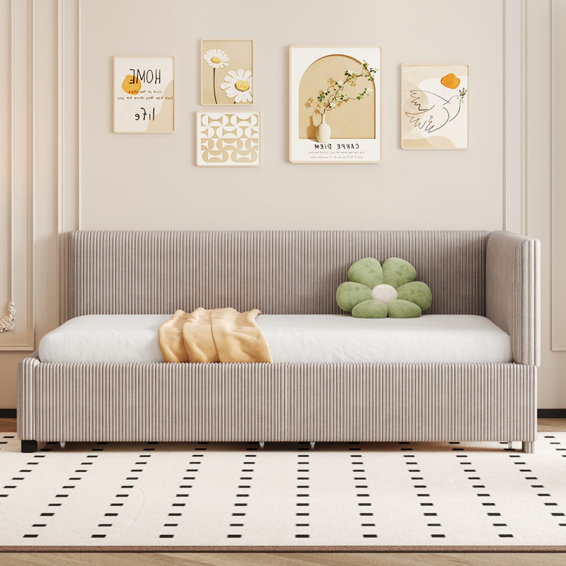 Sofa Bed, in Grey
