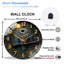 Horloge murale hibou avec horloge murale 12 po