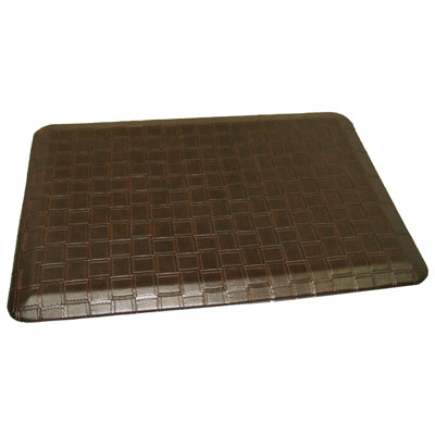 Didonato Solid Color Water Resistant Anti-Fatigue Kitchen Mat
