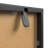 3-Piece Bedroom Set - 6 Drawer Double Dresser And Chest Set Of 2, Black-961604894