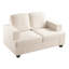 Causeuse moderne en velours